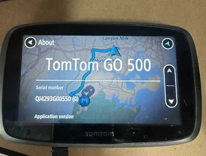 TOMTOM GO 500 5” GPS Car Navigation System Sat Nav 4FA50 - Picture 1 of 14