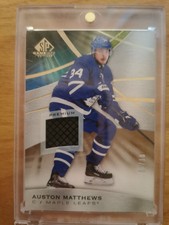 2019-20 SP GAME USED AUSTON MATTHEWS PREMIUM MATERIALS 08/10 Maple Leafs #67