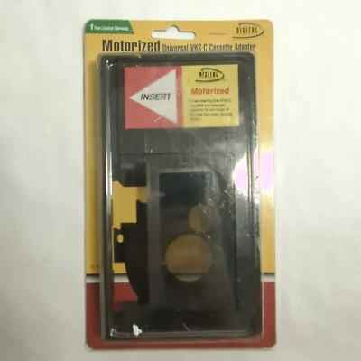 Digital Concepts New Motorized Universal VHS-C Cassette Adapter - Unopened Rare - Image 1 of 4
