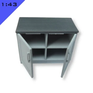 1x KÜCHENSCHRANK EINHEIT 1:43, O Modell Miniatur Innenlandschaft - Bild 1 von 6