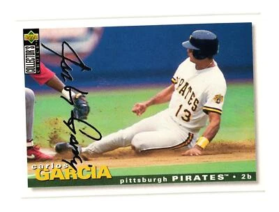1995 Collector's Choice #376 Carlos Garcia Pittsburgh Pirates - Image 1 of 2