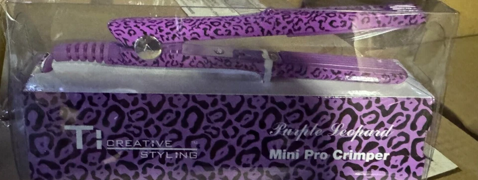 Ti Creative Styling Wild at Heart Mini Pro Crimper Limited Edition New - Изображение 1 из 1