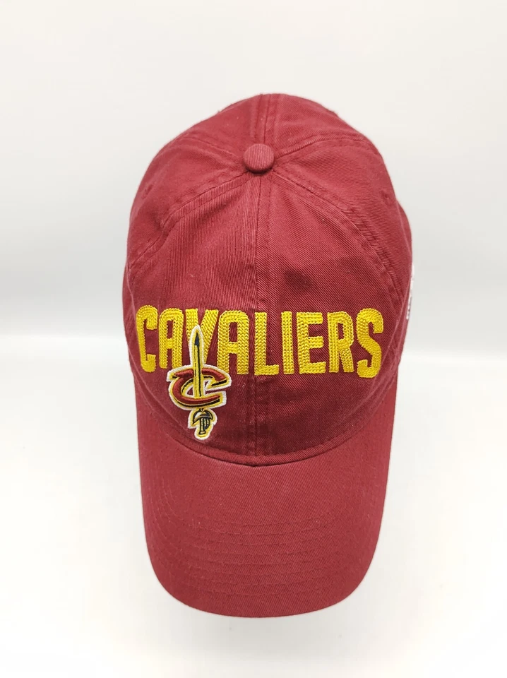 Cleveland Cavaliers Adidas Sombrero Ajustable Correa Snap Cap Rojo NBA + Pulsera Foto 1 de 4