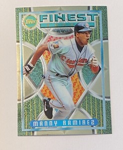 1995 Topps Finest Manny Ramirez RC #4