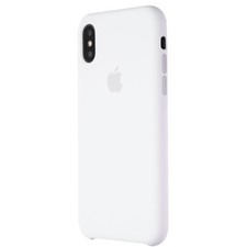 Apple Silicone Soft Case for iPhone Xs Smartphone - White (MRW82ZM/A)