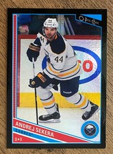 2013-14 O-Pee-Chee BLACK #15 - Andrej Sekera /100 (Sabres)