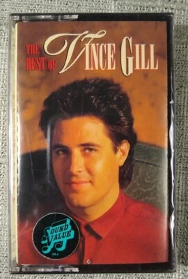 VINCE GILL : THE BEST OF VINCE GILL - BRAND NEW FACTORY SEALED RCA CASSETTE TAPE - Image 1 of 4