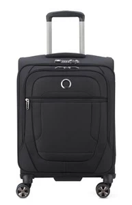 DELSEY PARIS Helium DLX 4 Double Rolls Trolley 55 Trolley Black - Bild 1 von 5
