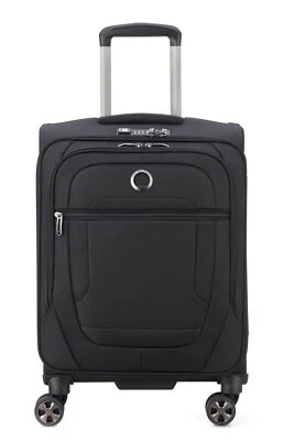 DELSEY PARIS Helium DLX 4 Double Rolls Trolley 55 Trolley Black - Bild 1 von 4