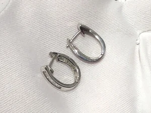 Stunning Diamond Hoops - Picture 1 of 9