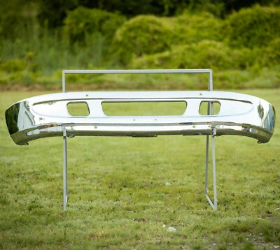 国际 4200 / 4300 / 8600 保险杠 - 铬,小毛巾 - DuraStar/TranStar — 第 1/4 张图片