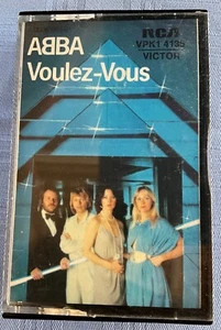 ABBA Voulez-Vous 1979 Cassette Tape Rare Australian Pressing + Free AUS Posting - Picture 1 of 12