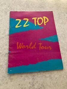 Zz Top World Tour Booklet 1981