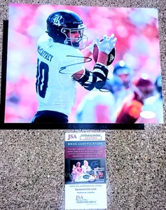 LUKE MCCAFFREY Rice Owls SIGNED 8X10 Photo JSA COA WASHINGTON COMMANDERS C - Picture 1 of 1