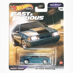 Mattel Hot Wheels Premium Fast & Furious Fast Stars #2 92 Ford Mustang NEW GBW75 - Picture 1 of 1