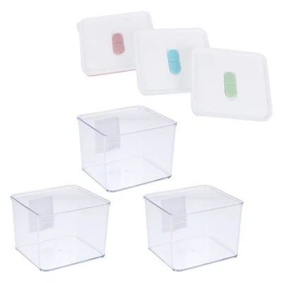3pcs frische Box Mehrzweck -Konservierungsbox Gemüse Obst Obst Aufbewahrungsbox - Bild 1 von 4