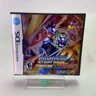 Mega Man Star Force 2 Zerker X Saurian (Nintendo DS, 2008) - Image 1 of 4