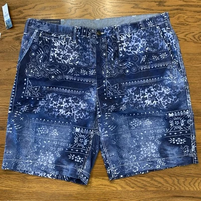 Pantalones Cortos Chinos de Playa Polo Ralph Lauren Hombres Calce Relajado 10" 42 Nuevos con Etiquetas Foto 1 de 4