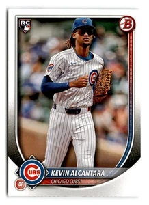 2025 Kevin Alcántara Bowman Rookie - Chicago Cubs - Picture 1 of 2