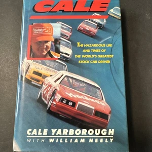 Cale Yarborough 1986 Erstausgabe gebundenes Buch - NASCAR Racing - Bild 1 von 7