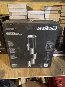 ARTIKA Hologram 5 Pendant Light Five Drop Ceiling Chandelier Fixture Lot NIB - Picture 1 of 3