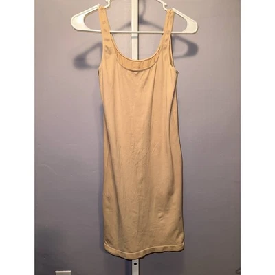 Tees By Tina Womens Tank Top One Size Peach Scoop Neck Smooth Stretch NWOT - Image 1 of 2
