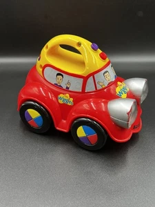 2004 THE WIGGLES Big Red Car Flashlight Toy- LIGHTS WORK (Music Does Not Work) - Picture 1 of 6