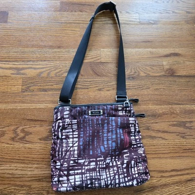 TUMI Voyageur Bandolera Bolso de Hombro Nylon Bolso de Mano Cartera Viaje Correa Ajustable Foto 1 de 4