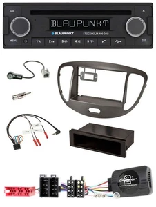 Blaupunkt Lenkrad Bluetooth DAB CD USB Autoradio für Hyundai i10 ISO 2009-13 dun - Bild 1 von 9