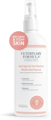 SYNERGY (RDT BUSINESS ENTERPRISES INC) Veterinary Formula Clinical Care Hot Spot & Itch Relief Medicated Spray,