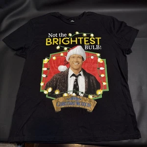 Camiseta National Lampoons Christmas Vacation Clark Griswold Talla: Grande (Negro) - Imagen 1 de 2