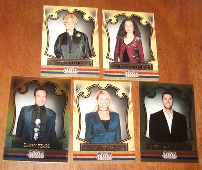 Five 2011 Panini Americana Celebrity Cards - Image 1 of 2