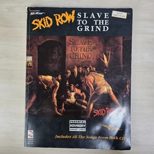 Skid Row - Slave To The Grind Tab Tablatura Chitarra/Voce Canzoniere Leggi - Foto 1 di 18