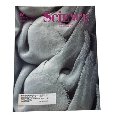 AAAS Science Magazine u Vol 274 No 5292 November 29 1996 - Image 1 of 4