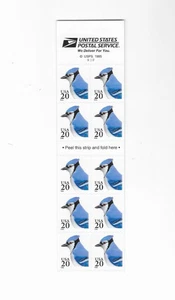 #3048a 20 ¢ Bluejay Heft mit 10 Postkarten Briefmarken postfrisch kostenloser Versand - Bild 1 von 1