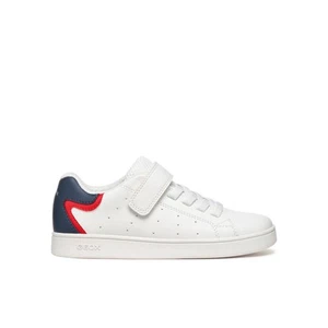 Geox J36LSA000BCC0006-J ECLYPER BOY Sneakers Bambino WHITE/BLUE PE25 - Imagen 1 de 10