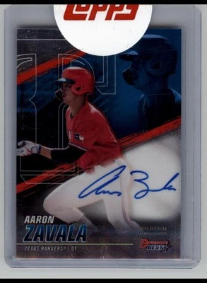 2021 Bowman's Best #B21-AZ Aaron Zavala Best of 2021 Autographs - Image 1 of 2