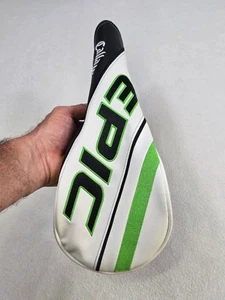 Callaway Epic Fairway Wood Driver Golf Club Headcover Black White Green - Picture 1 of 5