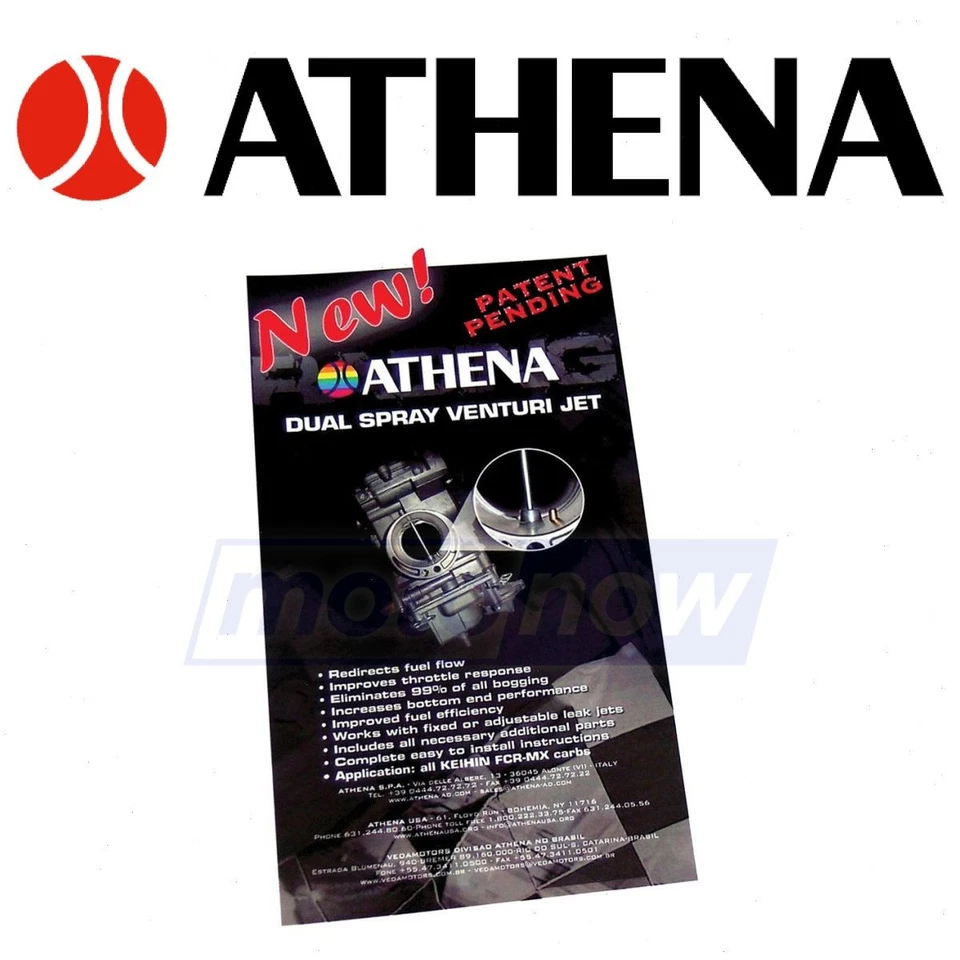 Athena Dual Spray Venturi Jet Kit for Keihin FCR-MX Carburetors for oh - Image 1 of 4