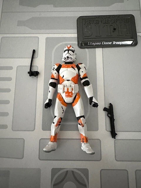 COLECCIÓN SAGA STAR WARS 2006 #26 UTAPAU CLONE TROOPER (SUELTO) Foto 1 de 1