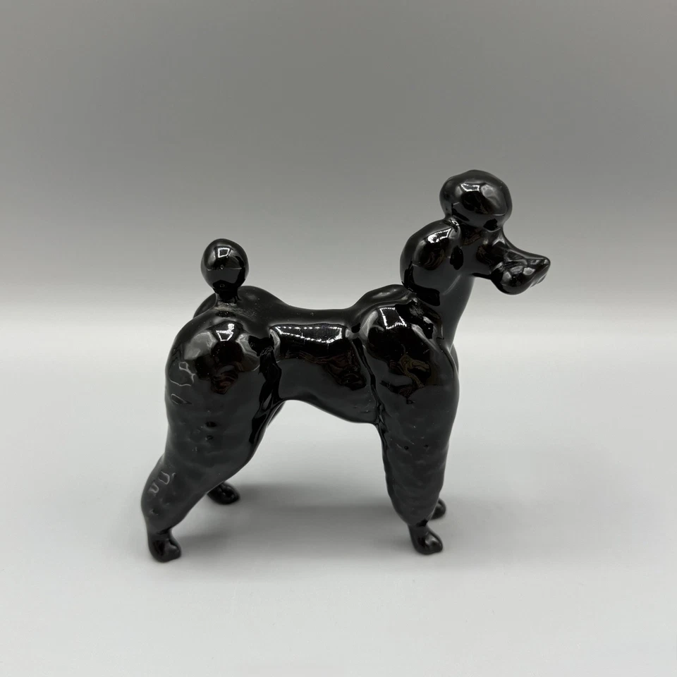 Beswick Black Poodle Dog Ornament Model 1386 - Image 1 of 4