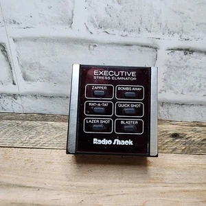 Radio Shack 6 efectos de sonido 60-2214 Executive Stress Eliminator años 80 de colección - Imagen 1 de 4