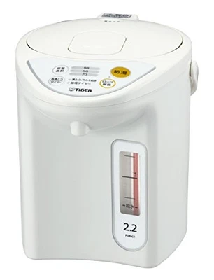 Tiger Termo Microordenador Hervidor Eléctrico 2.2L Blanco PDR-G221-W Tiger Foto 1 de 4