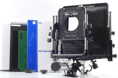 [Near MINT w/New Bellow] Toyo View G 810 8x10 Large Format Cut Holder x2 JAPAN - Image 1 of 4