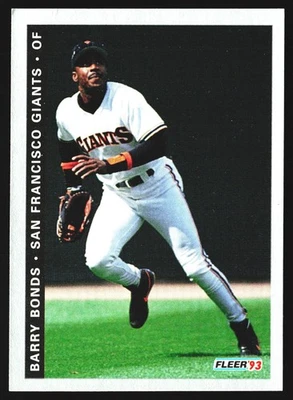 Barry Bonds 1993 Fleer Final Edition San Francisco Giants #F-150 - Image 1 of 2