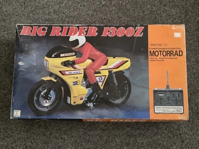 Nikko Big Rider 1300Z Motorrad von 1980 Japan 1:6 OVP Box - Bild 1 von 4