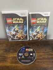 LEGO Star Wars: The Complete Saga (Nintendo Wii, 2007) Complete W/ Manual CIB