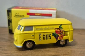 Schuco Piccolo Volkswagen VW T1 Bulli Kastenwagen 1:90 in OVP E 605 - Bild 1 von 3