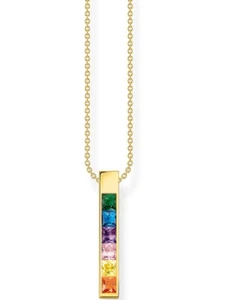 Thomas Sabo KE2113-971-7 Stone Rainbow Collare da donna, regolabile - Foto 1 di 4