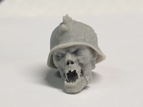 3d Printed Zombie APNEA ERROR Head#3 1:12 6" GI Joe Classified/Marvel Legends Cover